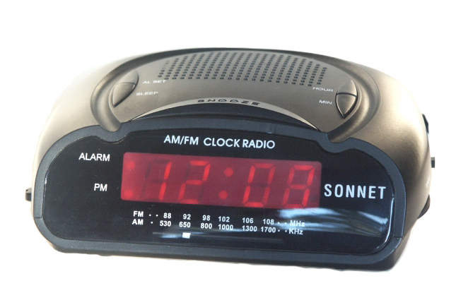 cool radio clock